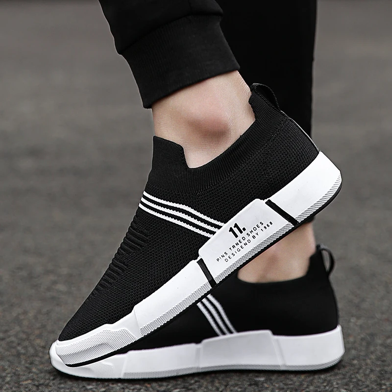 2018 zapatillas de deporte de malla transpirable para hombre al aire libre, zapatos deportivos para correr, calcetines, zapatillas deportivas para mujer, zapatos de primavera y verano