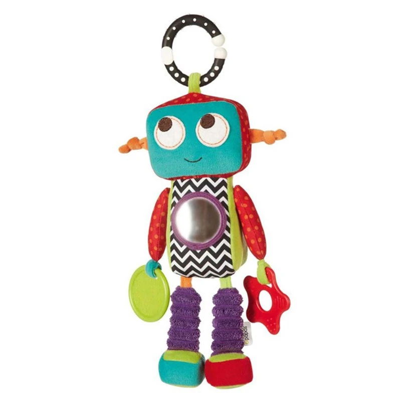 

Baby Stroller Plush Doll Bed Pendant Teether Robot Rattle Baby Crib Mobile Baby Boy Toys Interactive Toys