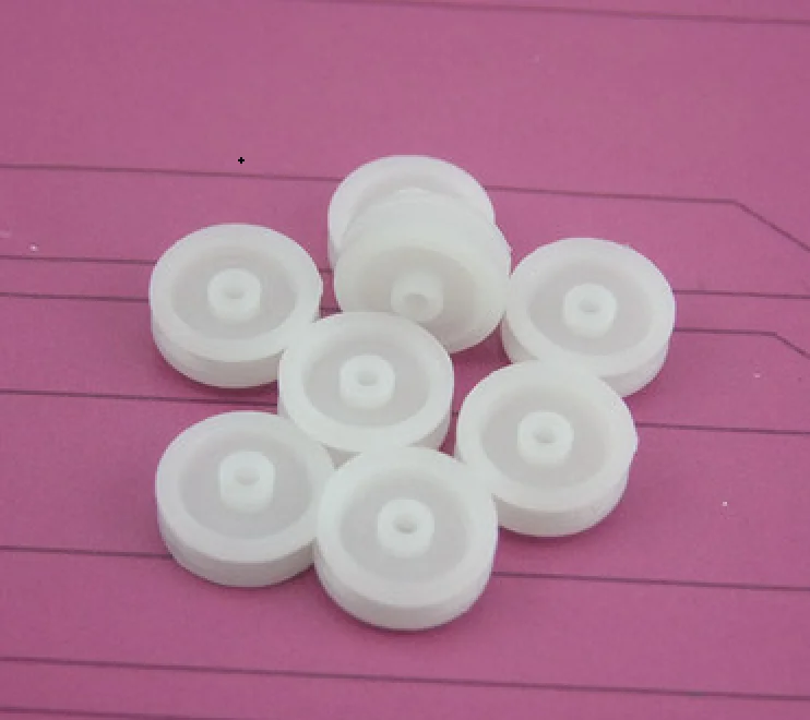 

10 pcs/lot 132A Plastic Transmission Belt Wheel Gear Model DIY Toys Parts Free Shipping Russia