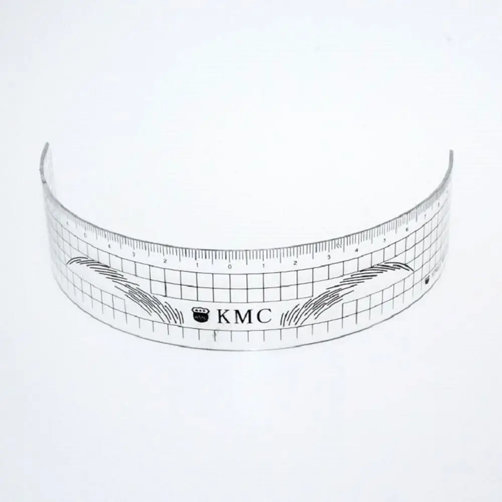 

reusable semi-permanent eyebrow ruler Eyebrow Measuring Tool Manual ruler Micro blading caliper stencil makeup