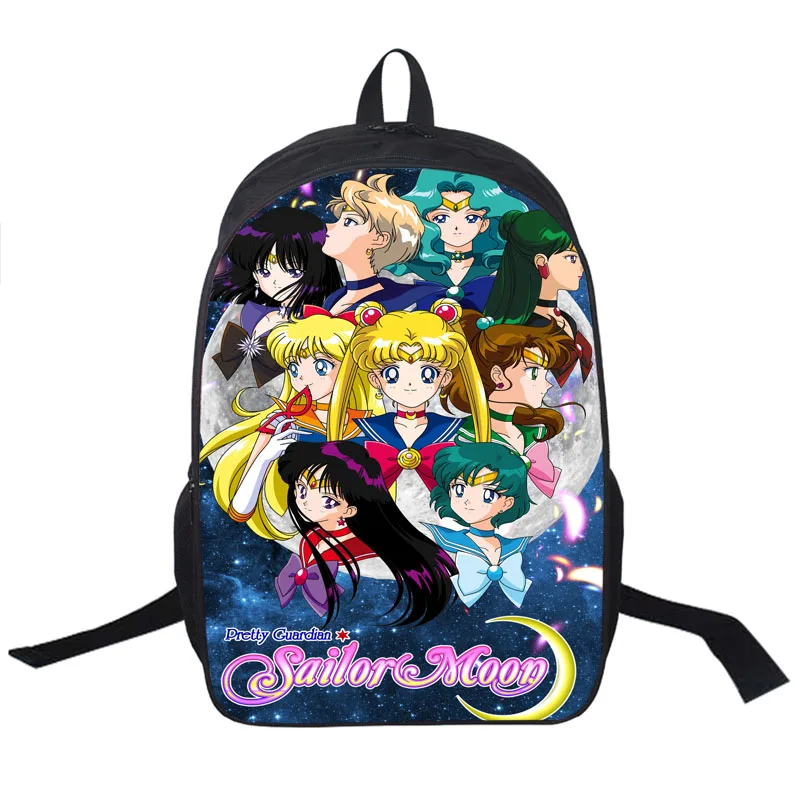 Anime Sailor Moon font b Backpack b font SailorMoon Crystal font b Backpack b font For