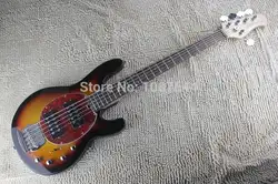 Лидер продаж, оптовая продажа Одежда высшего качества Sunburst Музыка StingRay человека 5 strings электрический бас с 9 В Батарея схема усилителя