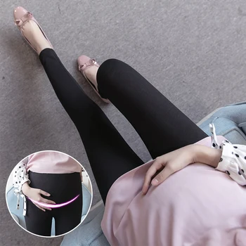 

Spring summer Cotton Maternity Leggings Pants for pregnant women High Waist pregnancy leggings clothes maternity clothing