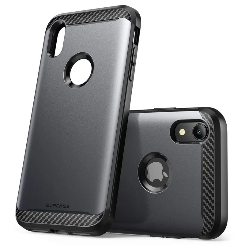 SUPCASE для iPhone XR чехол 6,1 дюймов UB Neo серия полный корпус защитный двойной слой Броня крышка со встроенным экраном протектор