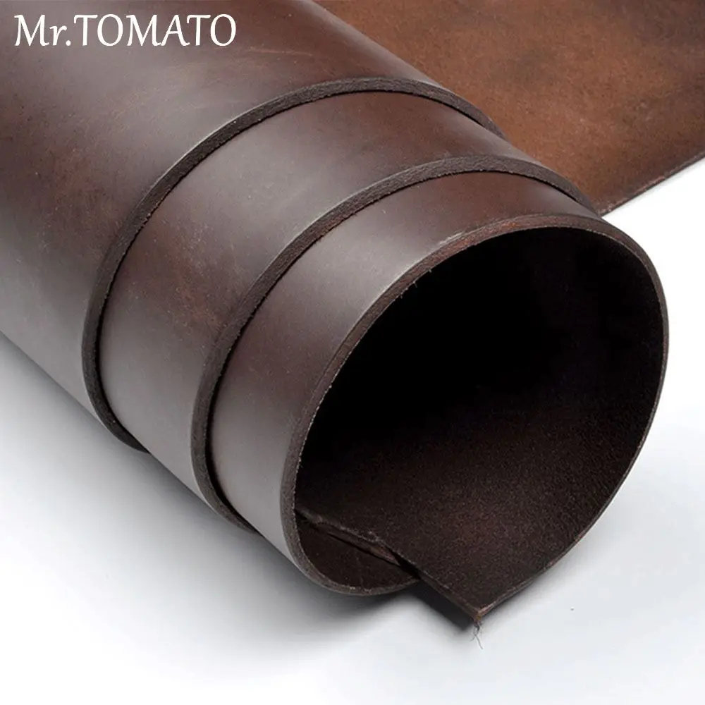 

leather piece craft vegetable tanned leather thick genuine leather about 4.0 mm cowhide Genuine Cowhide Veg tan Handmade precut