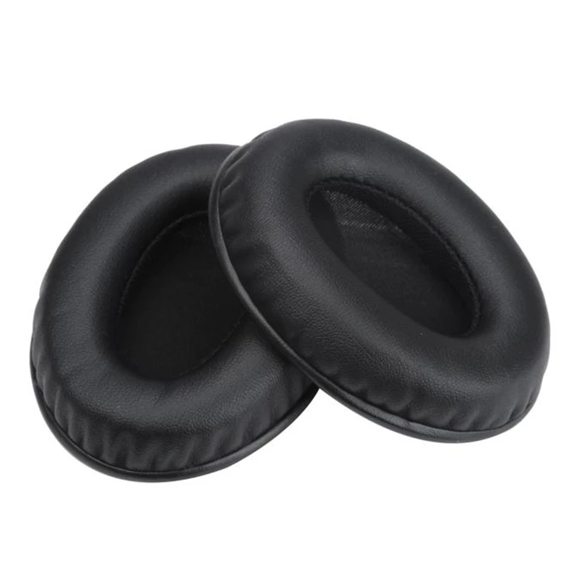 2pc Newest Replacement Ear Pads Protein Leather Ears Cup Cushion for Monster Beats By Dr.Dre Studio wireless Black A20