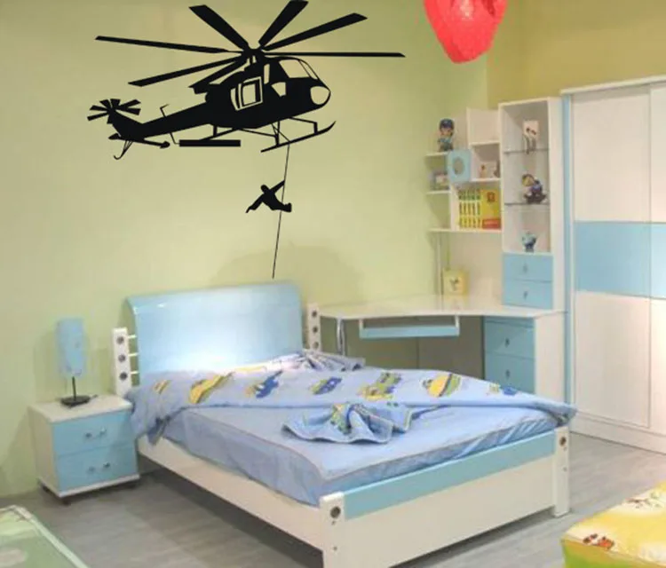 Helicopter Wall Sticker/60*90cm 2719730860_2115325568