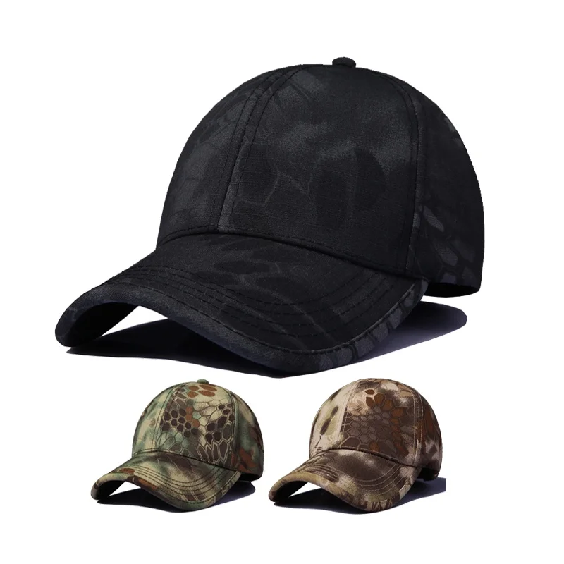 

Men And Women Outdoor Python Striped Sunshade Cotton Cycling Cap Solid Bike Riding Equipment Dark Color 1 PCS