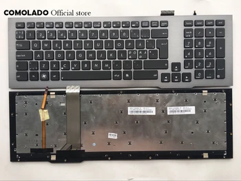 

ND Nordic Backlit Keyboard For Asus 0KN0-MB2ND11 G75 G75VW G75VX G75VM With Frame Laptop Keyboard ND Layout
