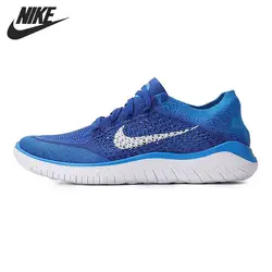 Оригинальный Новое поступление 2018 NIKE FREE RN FLYKNIT для мужчин's кроссовки спортивная обувь