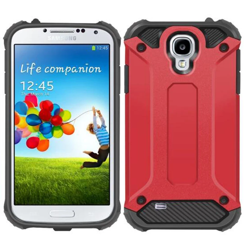Чехол для Samsung Galaxy S4 модный роскошный армированный Гибридный противоударный