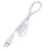 Cable de alimentación para tubo T8, luz LED de cultivo con interruptor de encendido y apagado, conector de tubo integrado de 3 pines, Cable de extensión, enchufe europeo y estadounidense ► Foto 2/5