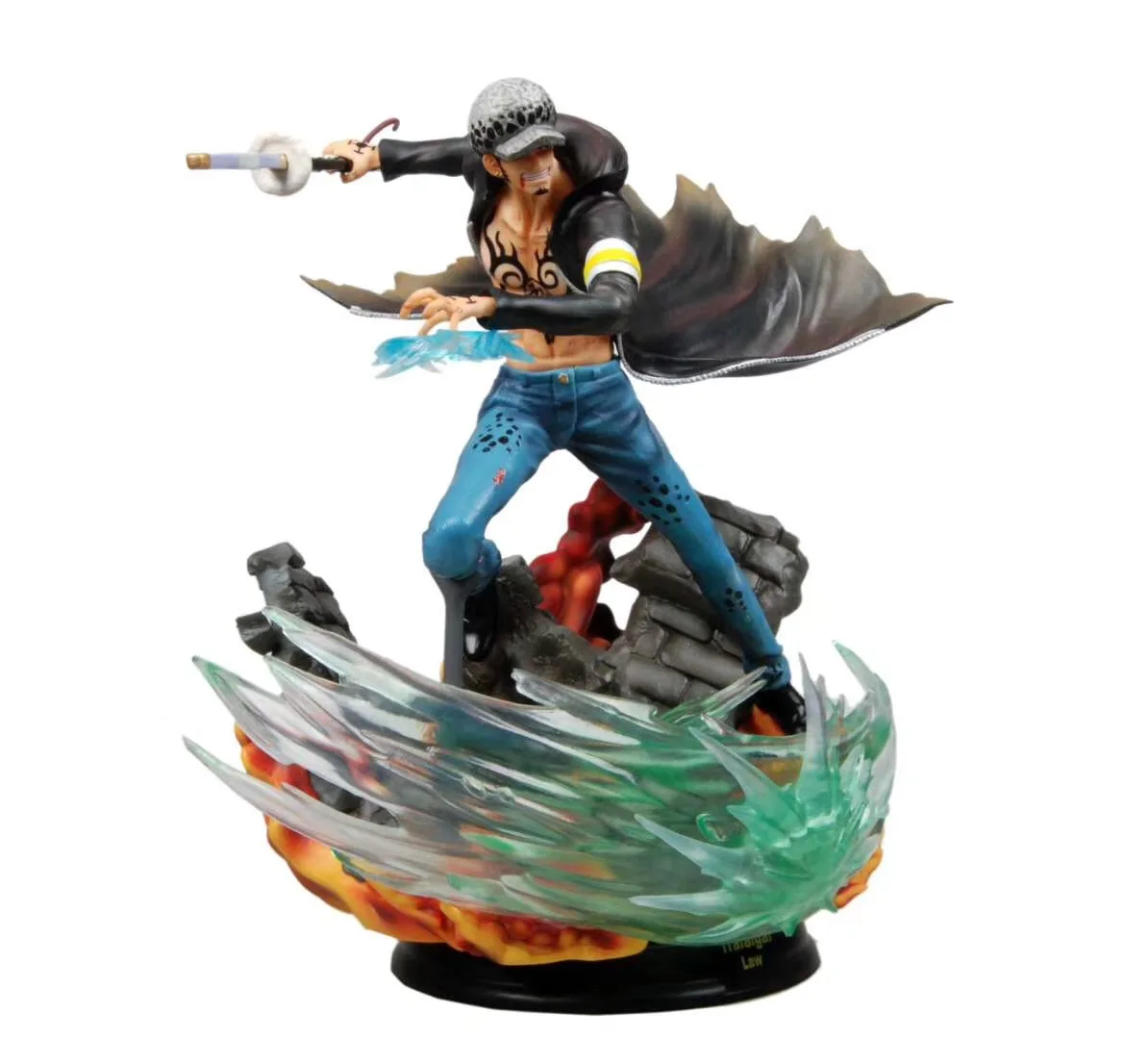 Аниме One Piece GK Big p.o.p XXL Трафальгар Ло ПВХ Модель фигурка игрушка|Игровые фигурки и