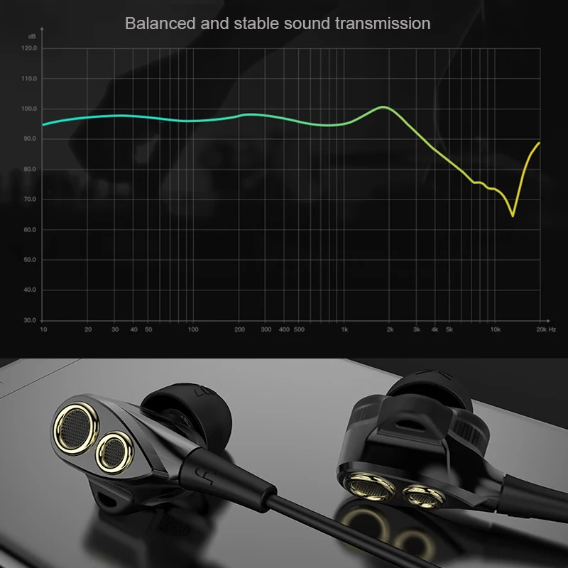 UIISII BA-T8S 2DD 1BA 6 гибридные технологические блоки наушники HIFI тройной драйвер наушники-вкладыши стерео с микрофоном наушники