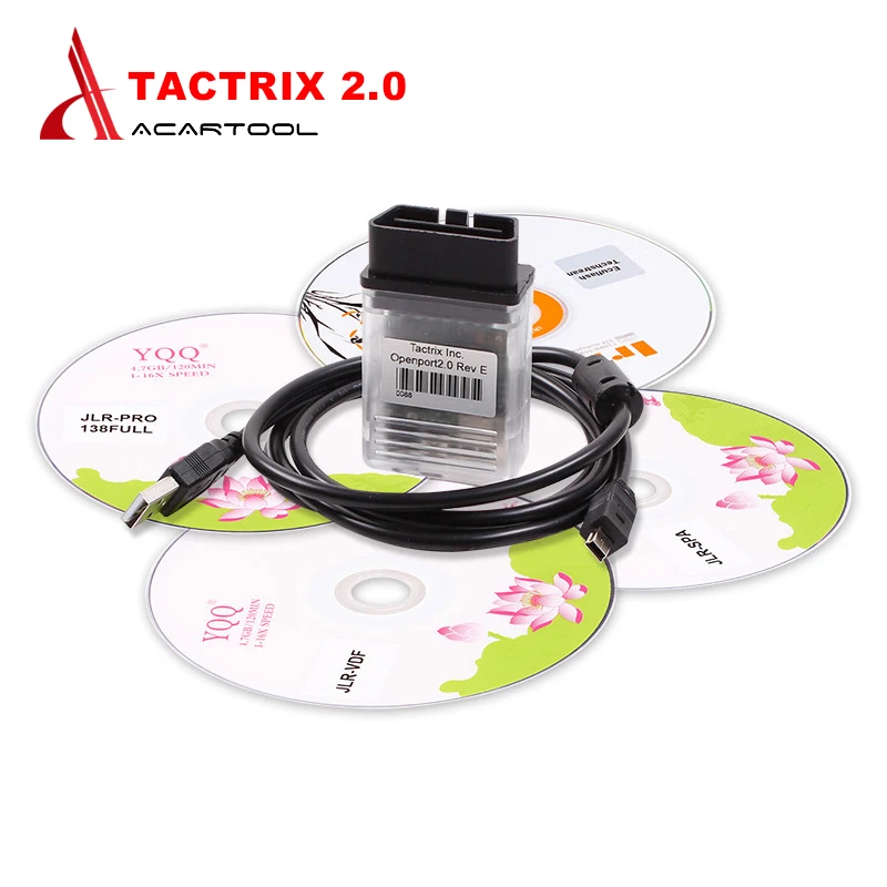 

2016 Best quality ECU Chip Tuning Tactrix Openport 2.0+ECUFLASH Cable For Toyota, Jaguar And LandRover Diagnose Free Shipping