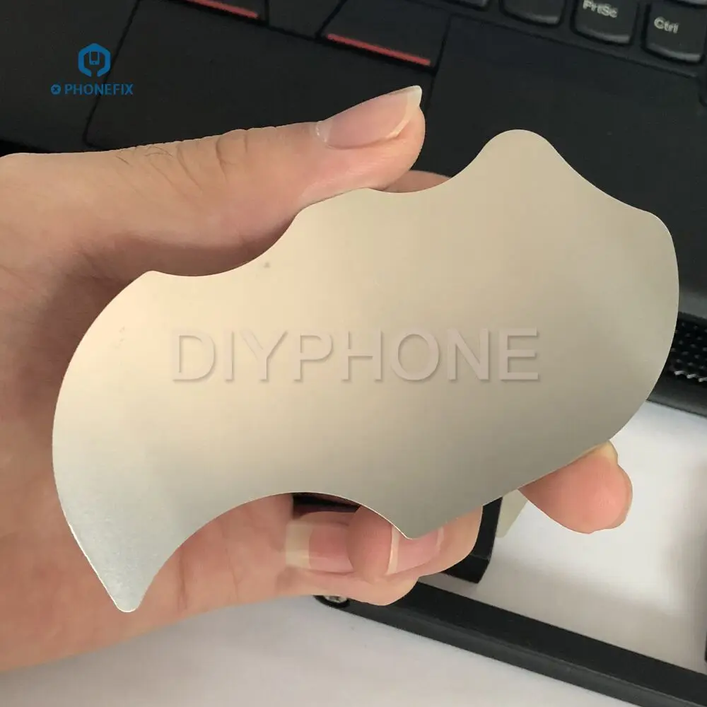 PHONEFIX Stainless Steel LCD Screen Opening Tool Soft Thin Pry Spudger Disassemble Card for iPhone iPad SmartPhone Opening