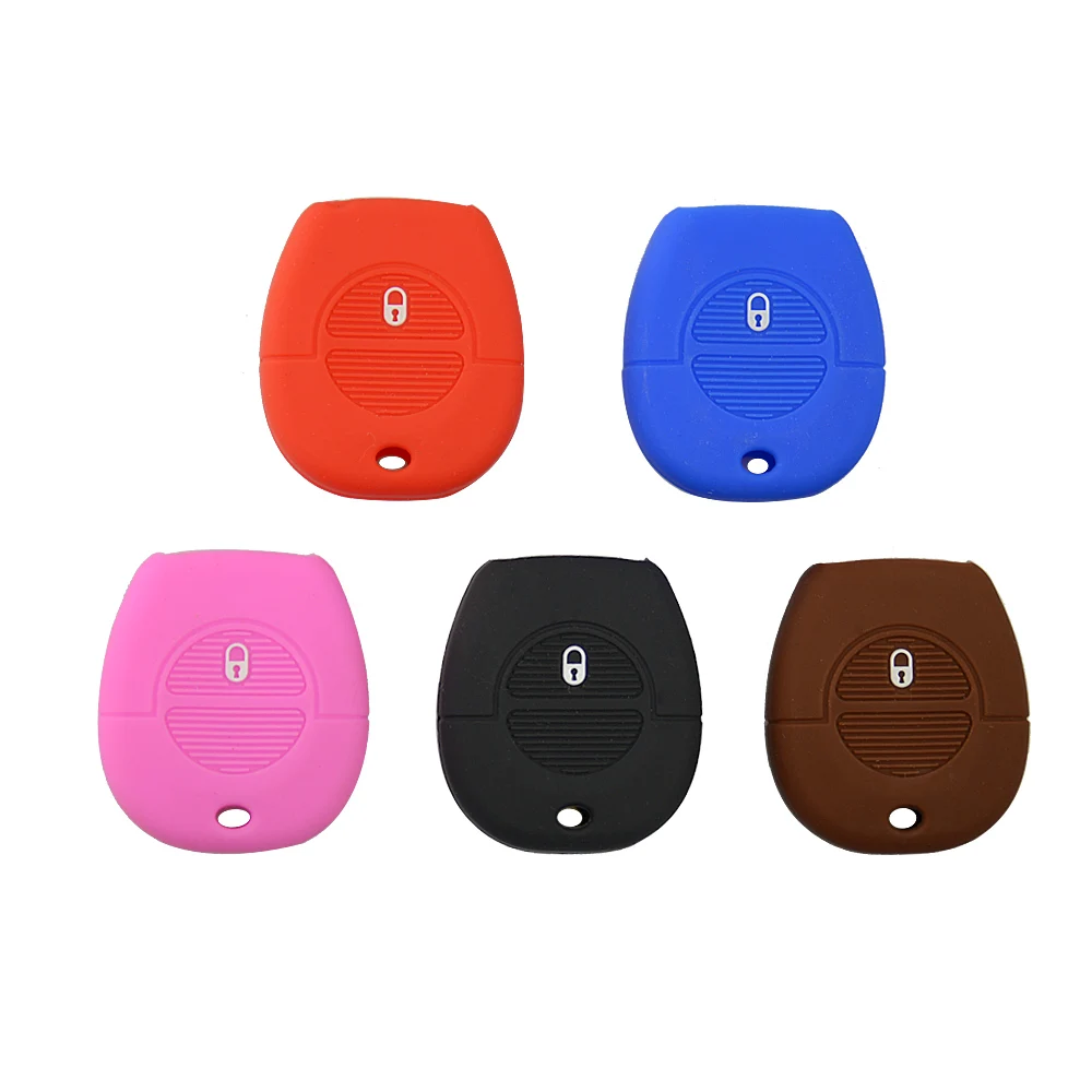 1 buttons silicone car key cover for Nissan 1