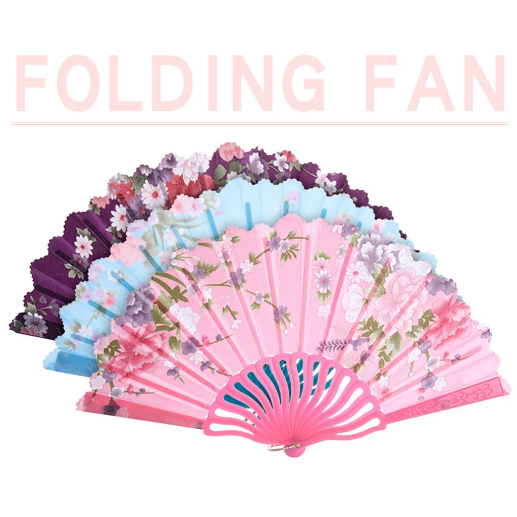 

Hand Fans Decorative Elegant Hand Fans Personalized Folding Chinese Style Hand Fashion Party Dress Accessories Summer Fan K620