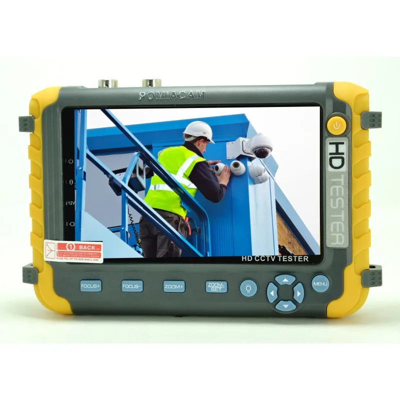 NEW 4 IN 1 5MP AHD TVI 4MP CVI Analog Security Camera Tester IV8W 5 Inch CCTV Tester Monitor VGA HDMI Input UTP Cable Test