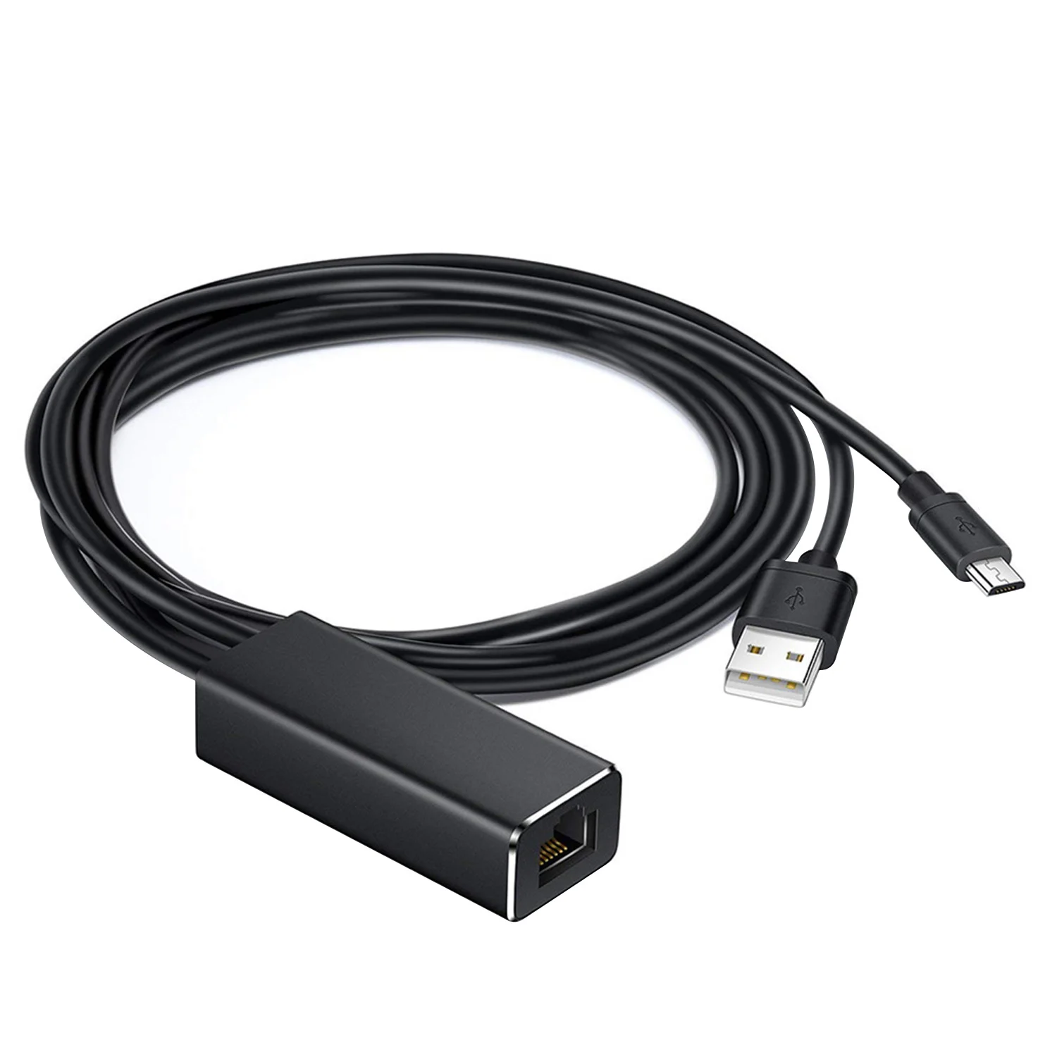 

Besegad 100Mbps High Speed Micro Ethernet Adapter Network Card for Amazon Fire TV Stick Raspberry Pi Zeros Chromecast Ultra 1 2