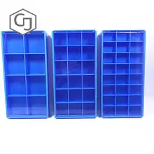 1 шт./партия, цветная коробка для хранения деталей, инструменты для ремонта часов, маленькие детали для часов, лоток для хранения с крышкой