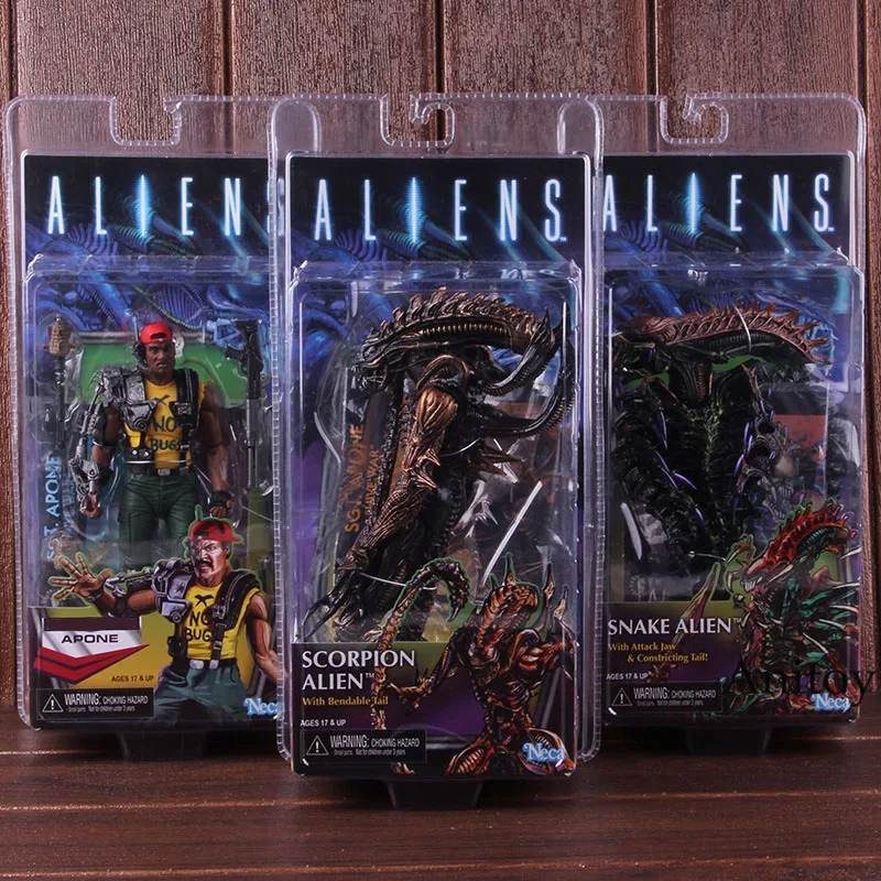 

NECA Scorpion Alien Apone Snake Alien Action Figure PVC Collectible Model Toy