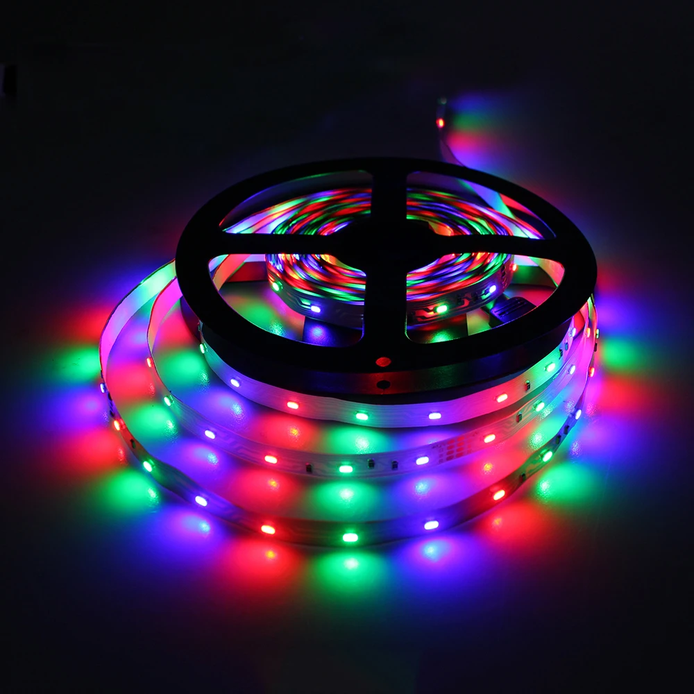 5 м светодиодный ная лента 3014 RGB 300 s гибсветодиодный Светодиодная не