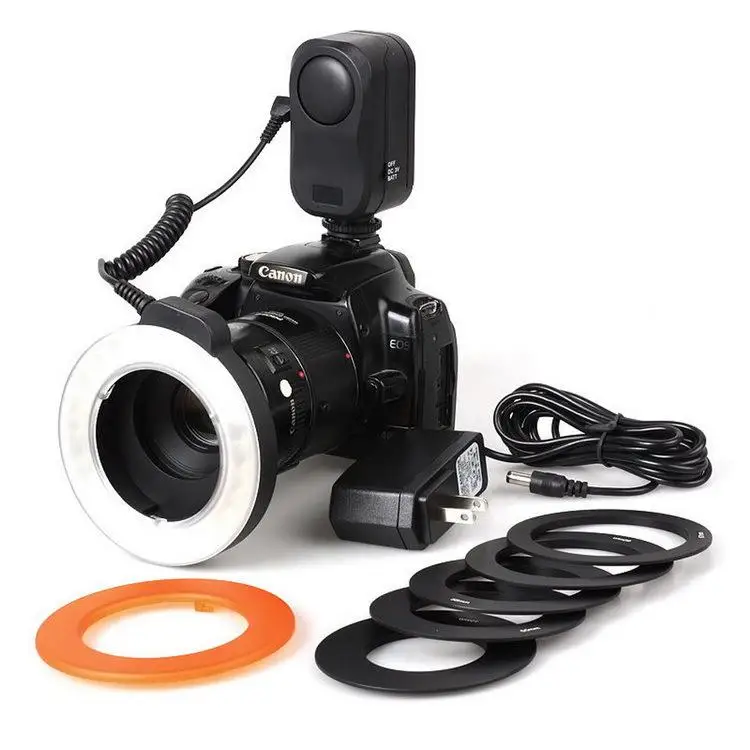 WANSEN WSLED48 Macro Verlichting 48 LED Video Ring Flash voor Nikon ... WANSEN WSLED48 Macro Verlichting 48 LED Video Ring Flash voor Nikon ...