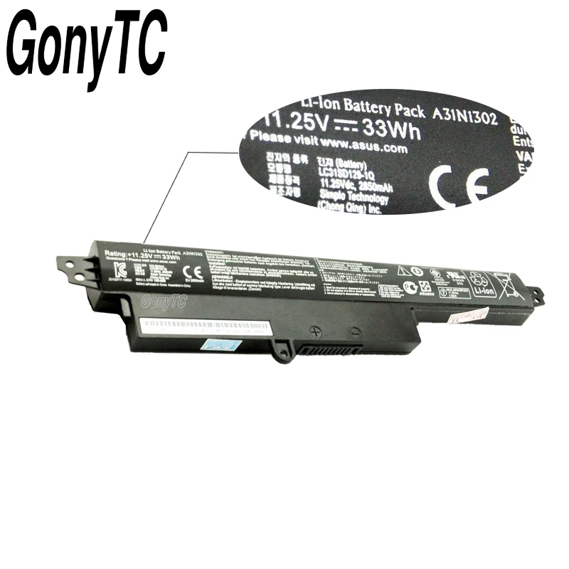 11.25V 33Wh A31N1302 Original Battery For ASUS VivoBook X200CA X200MA X200M X200LA F200CA X200CA R200CA 11.6\ 11.25V 33Wh A31N1302 Original Battery For ASUS VivoBook X200CA X200MA X200M X200LA F200CA X200CA R200CA 11.6\