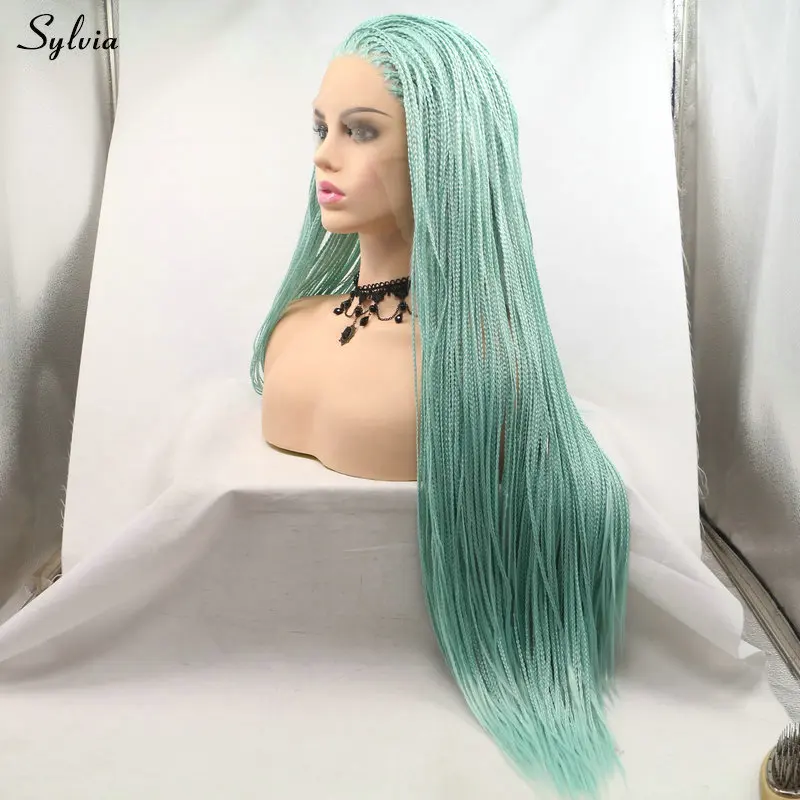 blue wig braided hair (7)