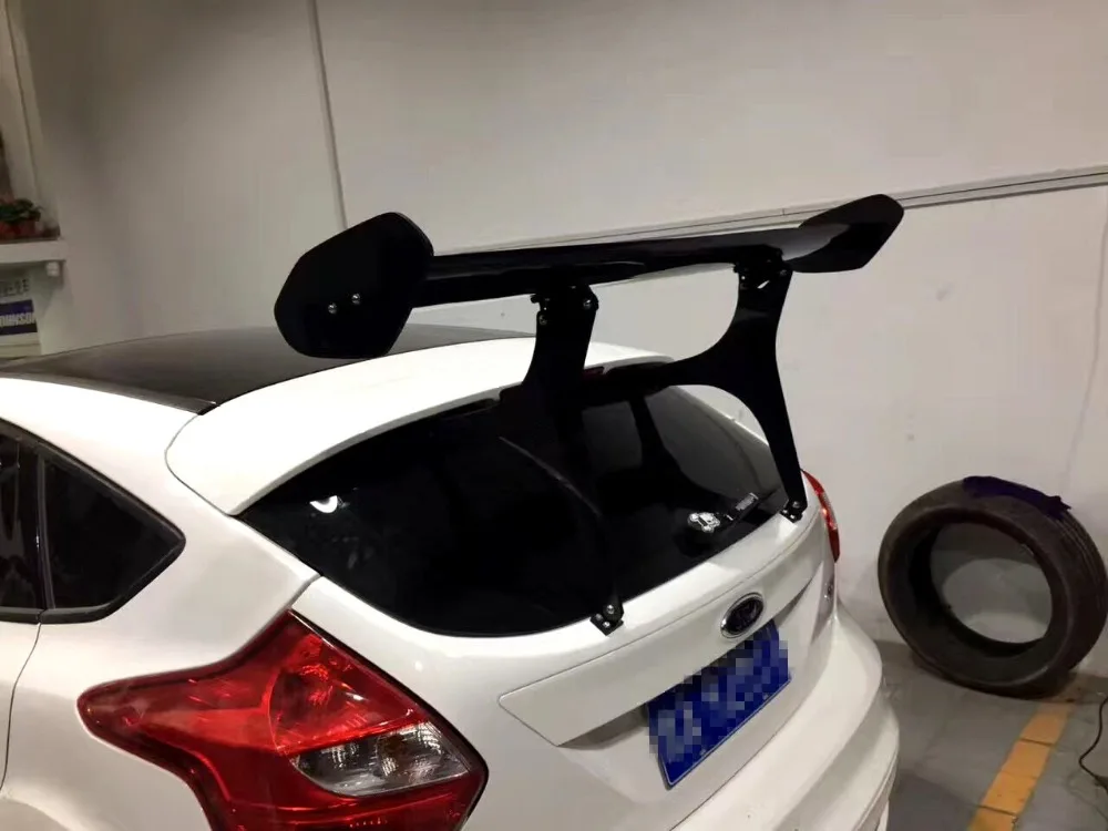 Гоночный стиль углеродное волокно GT Крыло задний спойлер для Ford Focus ST хэтчбек GOLF