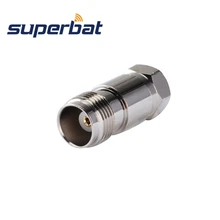 Superbat 5 шт. TNC-F адаптер TNC Гнездо F Прямой Штекер РЧ коаксиальный разъем