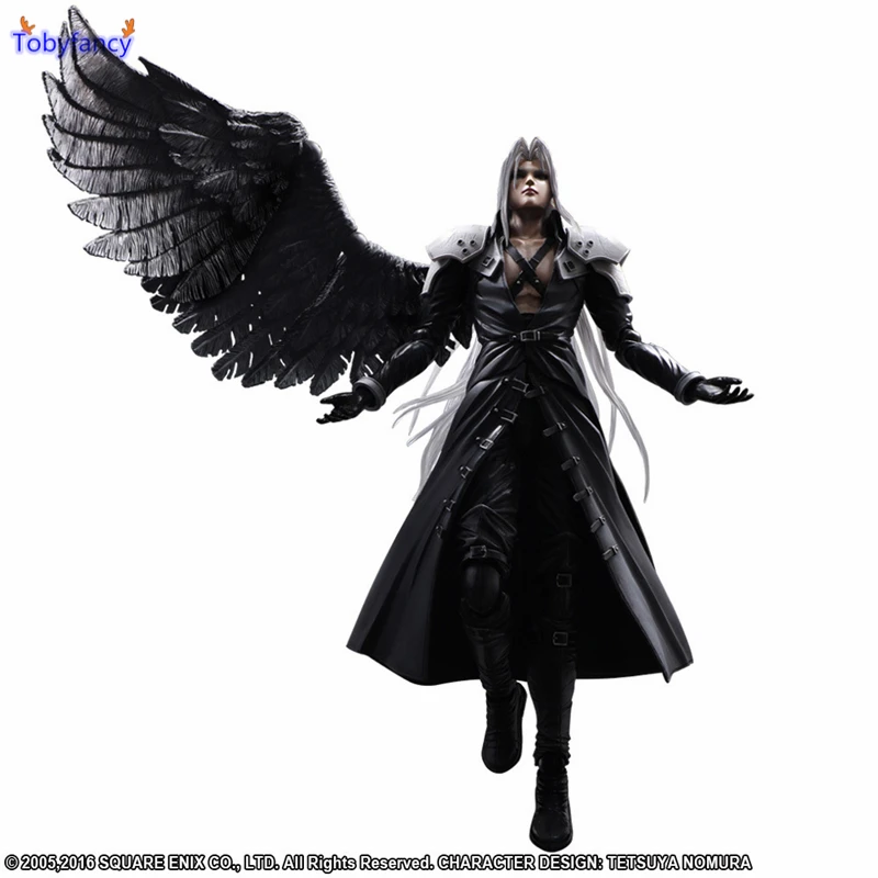 

Tobyfancy Final Fantasy VII Play Arts Kai Action Figure Sephiroth Collection Anime Model Toys Final Fantasy Playarts Kai 270MM