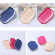 BellyLady Двусторонняя прозрачная силиконовая воздушная подушка для пудры Косметическая пуховка инструменты случайных цветов