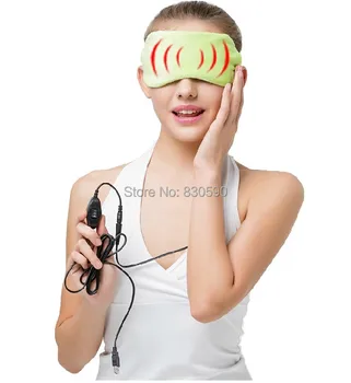 

New fashion warm eye mask USB heating eye warmer far infrared health care eye warmer for office workers and ladies