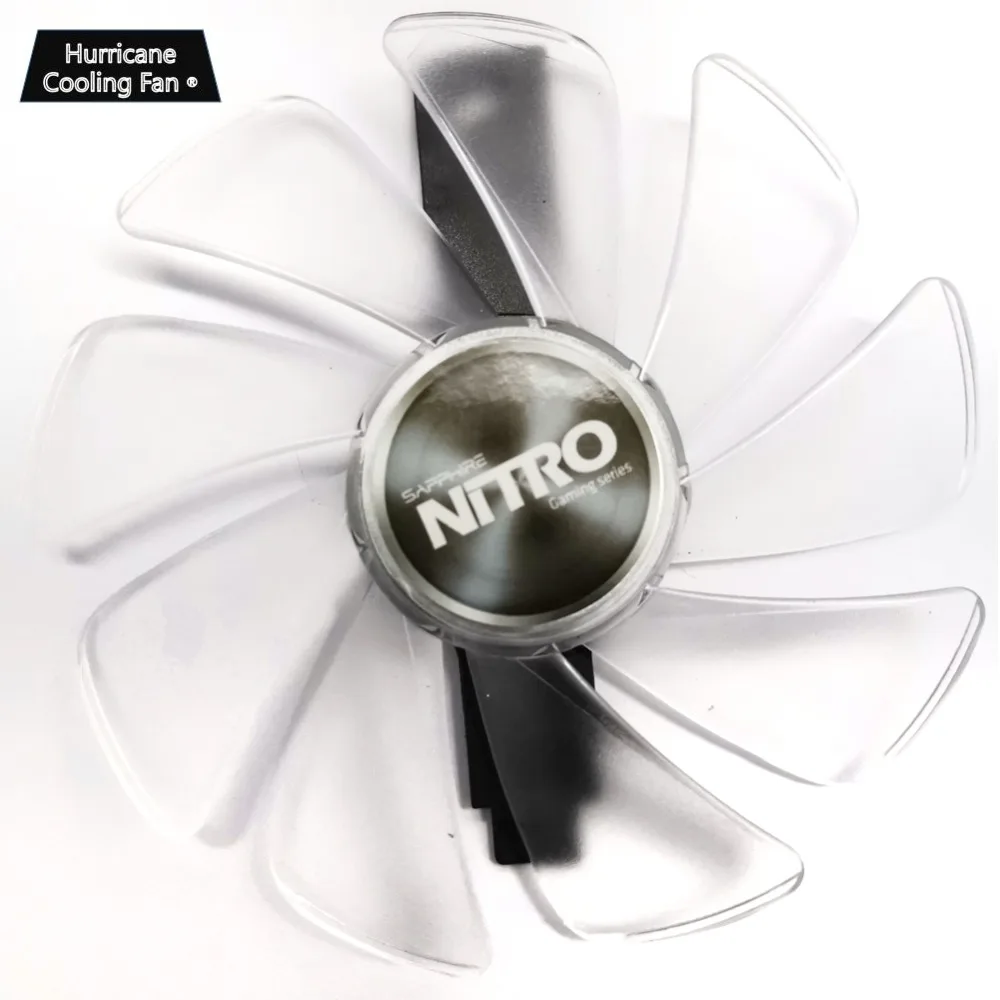 Online 95mm CF1015H12D tarjeta gráfica azul Led ventilador para Sapphire NITRO RX480 RX470 RX580 RX570 RX590 RX 470, 480, 570, 580, 590 4G 8G