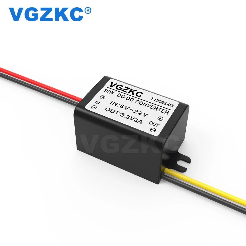 12 V до 3,3 V 3A DC Блок питания низкое энергопотребление бак 8-22 V до 3,3 V бортовой преобразователь переменного напряжения