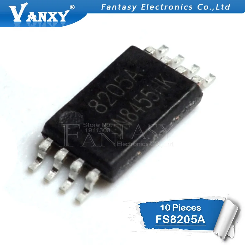 10 шт. FS8205A TSSOP8 FS8205 CEG8205A CEG8205 TSSOP 8205 8205A Новый и оригинальный| |