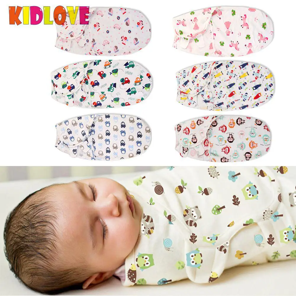 KIDLOVE Cotton Infant Newborn Thin Baby Wrap Envelope Swaddling