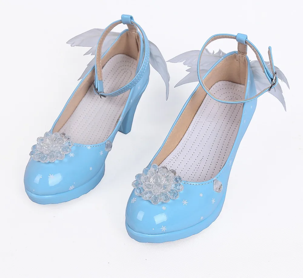 VOCALOID Snow Miku 2019 Cosplay Snow Shoes (3)