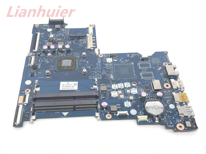 

854965-601 854965-501 LA-D711P 854965-001 for HP 15-BA 15Z-BA 15-BA026CA Laptop motherboard A6-7310 fully Tested