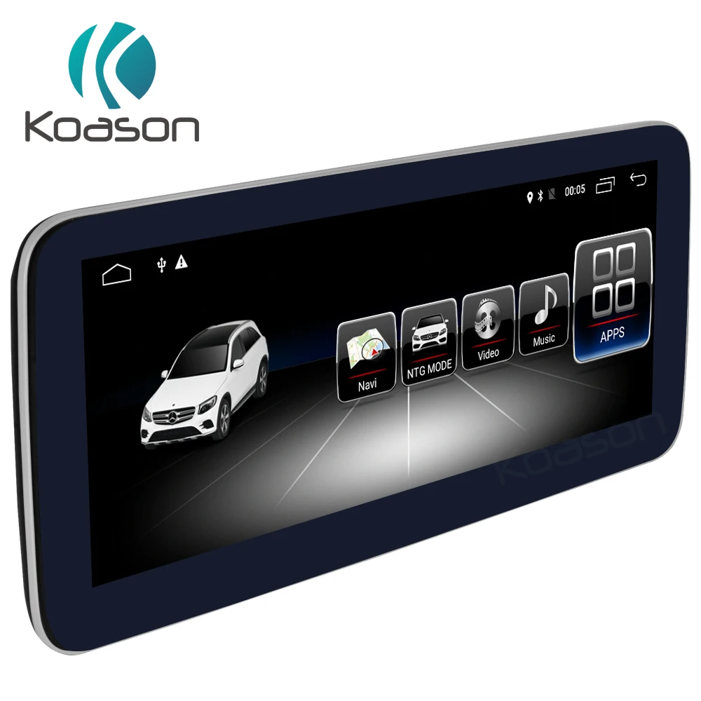Excellent Koason Android 8.1 10.25 HD touch Screen Car Multimedia Player for BENZ GLA/CLA/A Class 12-15 Car Radio Vehicle GPS navigation 3