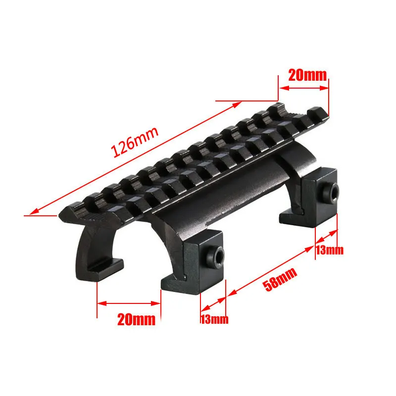 الصيد الاكسسوارات Mp5 ، Mk5 ، هونج كونج ، G3 ، gsg5 مخلب نطاق جبل ل 20mm Picatinny السكك/ويفر السكك الحديدية اطلاق النار Bipod ل