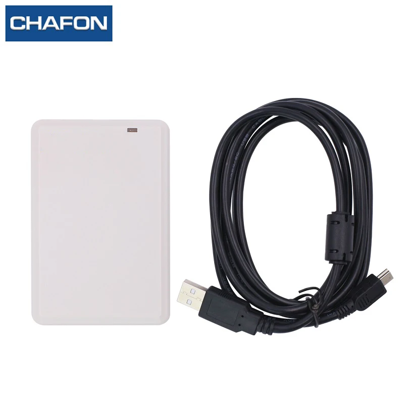 

CHAFON usb rfid reader writer desktop with sample uhf card used for industrial production process control system