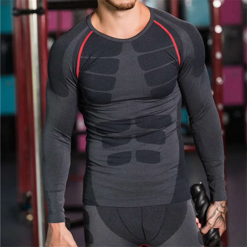 Tight Long Sleeves Cycling Jerseys Riding Outdoor Sports Slight