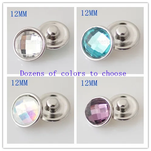 

12mm small snaps Single molding beads metal for 12mm beads jewelry fit small snap jewelry KB3190-DA
