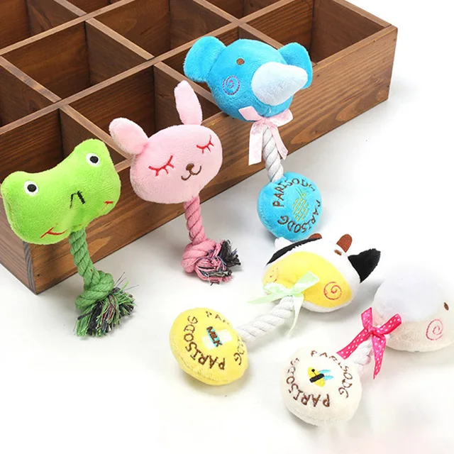Pet Dog Squeak Giocattoli Per I Cani Giocattolo Della Peluche Corda Molare Gioca Pet Dog Squeak Giocattoli Per I Cani Giocattolo Della Peluche Corda Molare Gioca