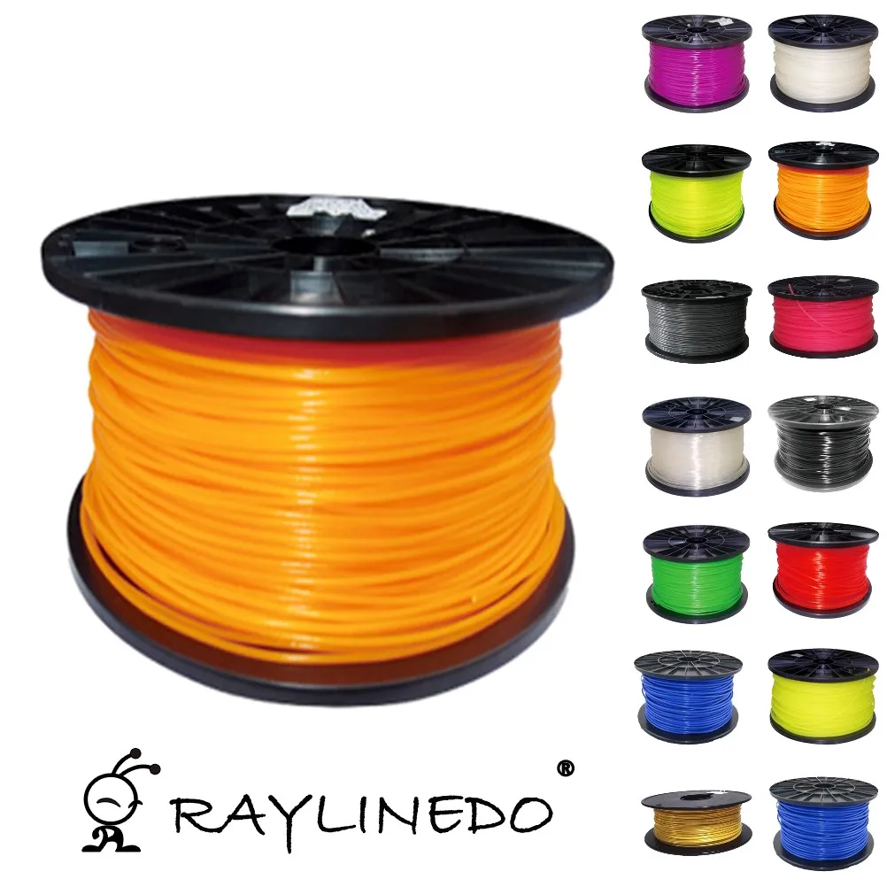 Orange Color 1Kilo 2 2Lb Quality ABS 1 75mm font b 3D b font font b