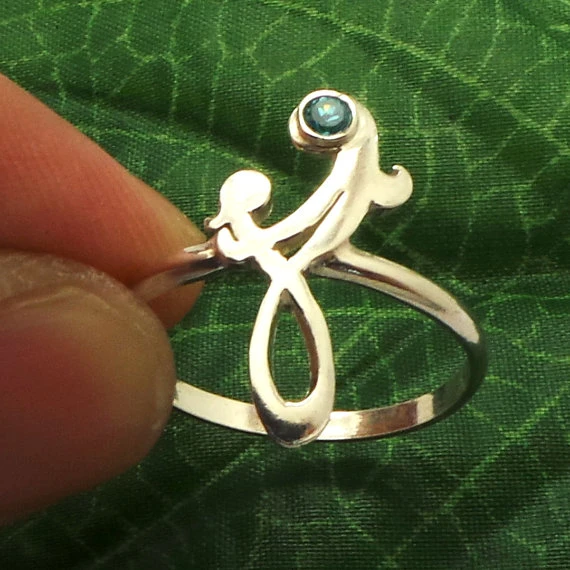 strijd gehandicapt Dislocatie Moeder en Kind Infinity Knot Ring Keltische Moederdag Sieraden Gift ideeën  voor Moeder YLQ0466|ring celtic|knot ringjewelry gift - AliExpress