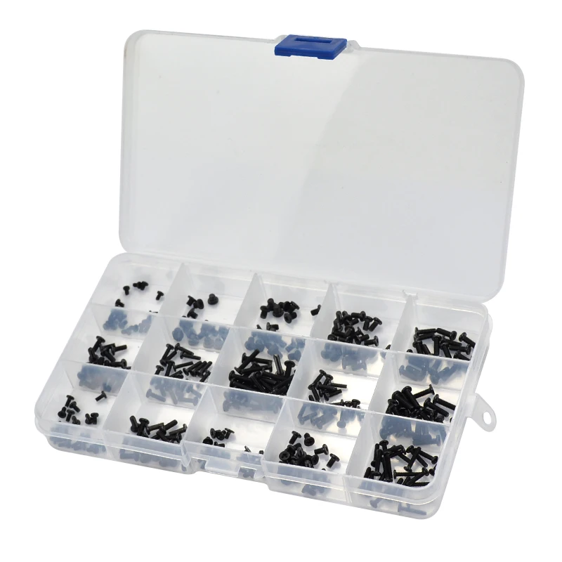YIMAKER 300Pcs New Laptop Screws With Box For DELL The Tablet Screw Flat Head